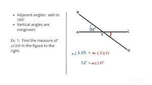adjacent angle meres given a diagram