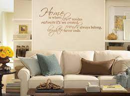 Home Is Where Love Resides Wall Decals