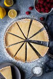 vegan lemon tart domestic gothess