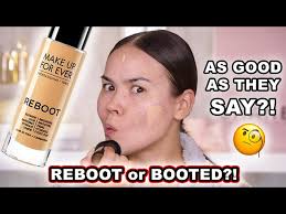 makeup forever reboot foundation review