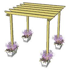 Simple Pergola Plans