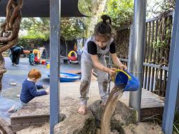 outdoor play for children raising