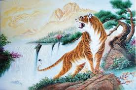 Tranh thêu con hổ và ý nghĩa tranh thêu trong phong thủy