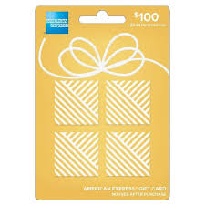 100 american express gift card