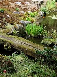 Stone Bridge In The Garden Of Kaizo Ji
