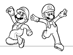 (also referred to as super mario bros. Free Printable Mario Coloring Pages For Kids