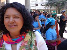 Berta Cáceres, Honduran human rights and environment activist, murdered