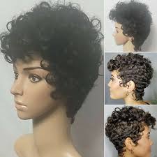 Do you want earn money or do your business? Womens Ladies Short Kinky Curly Wigs Afro Wavy Hair Cosplay Wig For Black Women Ebay