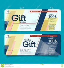 Gift Voucher Design Concept For Gift Coupon Invitation