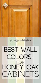 Wall Colors For Honey Oak Cabinets