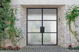 French Steel Glass Exterior Doors