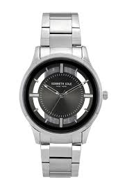Kenneth Cole New York Mens Transparency Silver Watch 44mm Nordstrom Rack