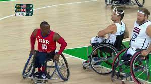 wheelchair basketball usa vs great