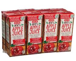 20 apple juice box nutrition facts