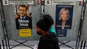 Fransa Seçimlerinde Macron ve Le Pen Kafa Kafaya