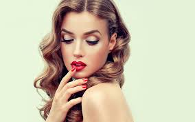 models model face lipstick makeup