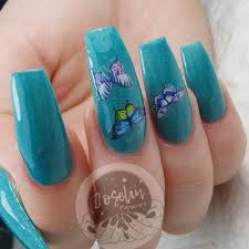 Nail nail coffin acrylics matte nail colors. Updated 40 Trendy Turquoise Nails August 2020