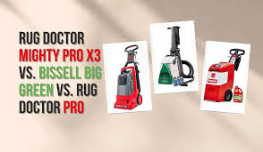 rug doctor vs bissell big green which