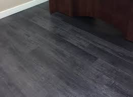 black laminate wooden flooring
