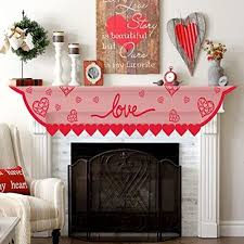 Mantle Scarf For Fireplace Decorations