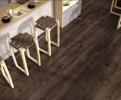 dark brown wood effect floor tile
