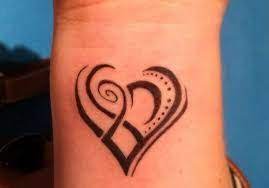 Bracelet maori style for forearm. Image Result For Small Maori Heart Tattoo Maori Tattoo Wrist Tattoos For Guys Small Tribal Tattoos