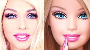 barbie doll makeup transformation you