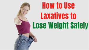 lose weight with laxatives safely