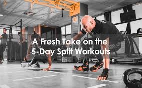 best 5 day split workouts