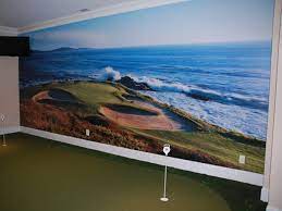 golf scene wallpaper posted by ryan