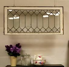 antique leaded glass window pane sold
