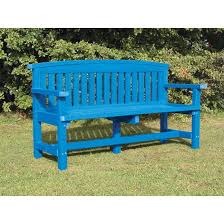 Traditional Bench Seat Blue 100