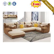 u shape modern living room sofa