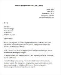 Payroll Assistant Cover Letter Cover Letter For Administrative