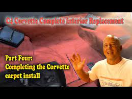 corvette carpet install
