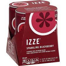 izze juice beverage blackberry
