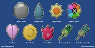 Pokemon Badges - Indigo League by seancantrell on deviantART | Pokemon  badges, Pokemon, Pokemon indigo league