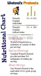 menu of wetzel s pretzels barstow ca