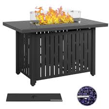 Vineego 43 Gas Fire Pit Table With