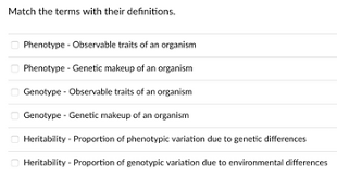 phenotype observable traits