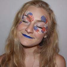4th of july makeup independence day