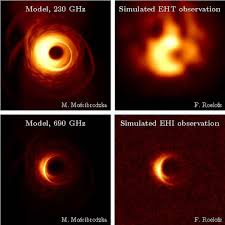 pictures of black holes in space