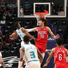 We bring you the latest game previews, live stats, and recaps on cbssports.com Jaxson Hayes Best Game Of Young Career Lifts Pelicans To 112 110 Victory Over Hornets The Bird Writes
