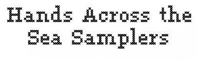 Free Cross Stitch Fonts Hands Across The Sea Samplers