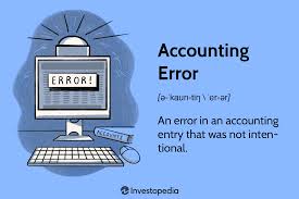 understanding accounting errors how to