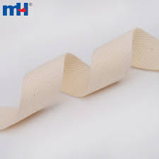 26mm raw white cotton tape for carpet