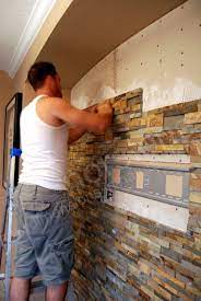 Installing A Tv On A Stacked Stone Wall
