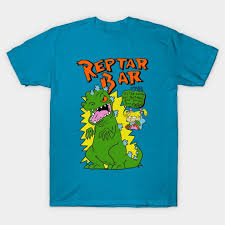 reptar bar rugrats t shirt by wizzkid