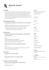 Undergraduate cv template undergraduate resume template. Intern Resume Writing Guide 12 Samples Pdf 2020