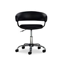 Fabric metal folding chair item. Powell Gas Lift Metal Desk Chair In Black 14b2010b
